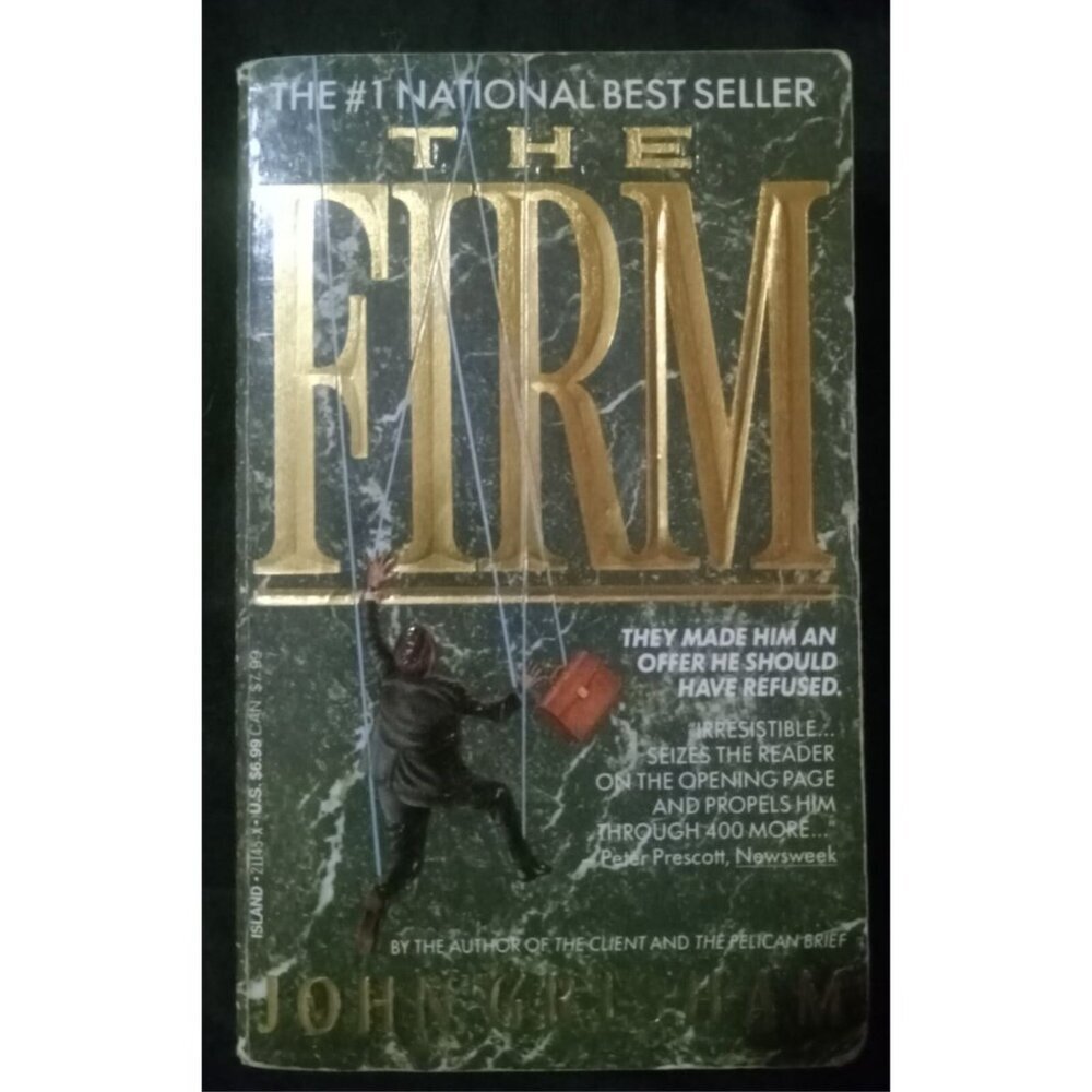The Firm by John Grisham – Legal Thriller Novel PB VG+